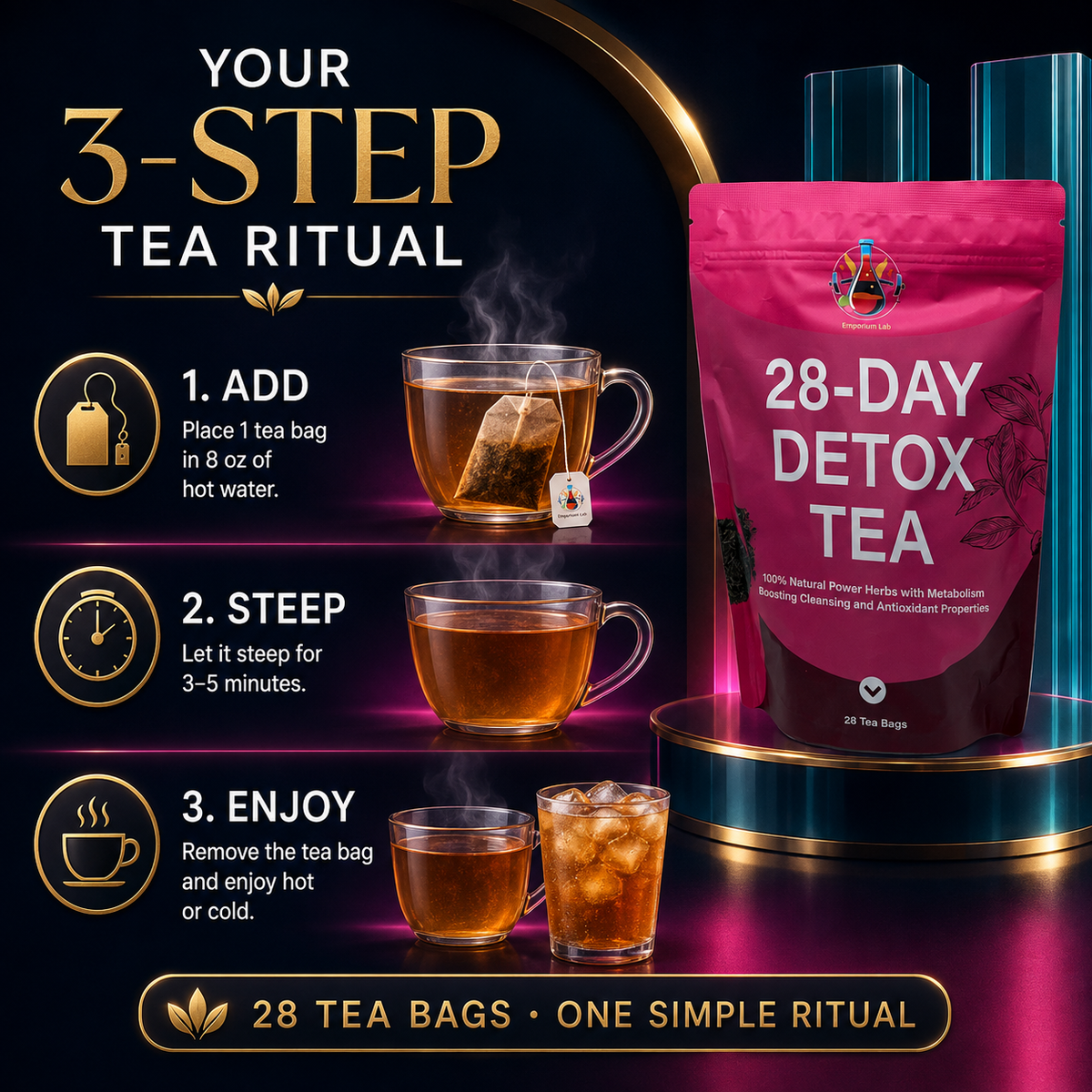 Te Detox 100% natural