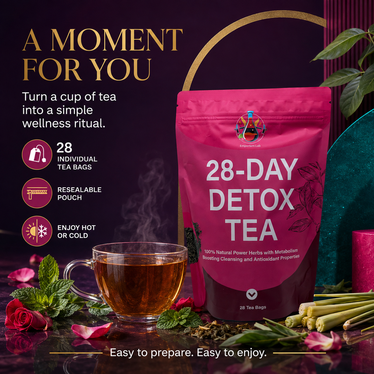 Te Detox 100% natural