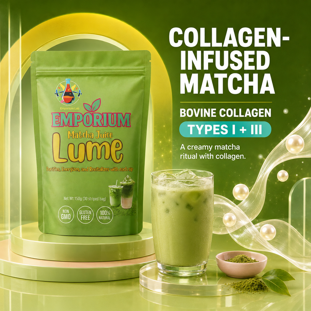 Matcha LUME | Ritual Verde Diario