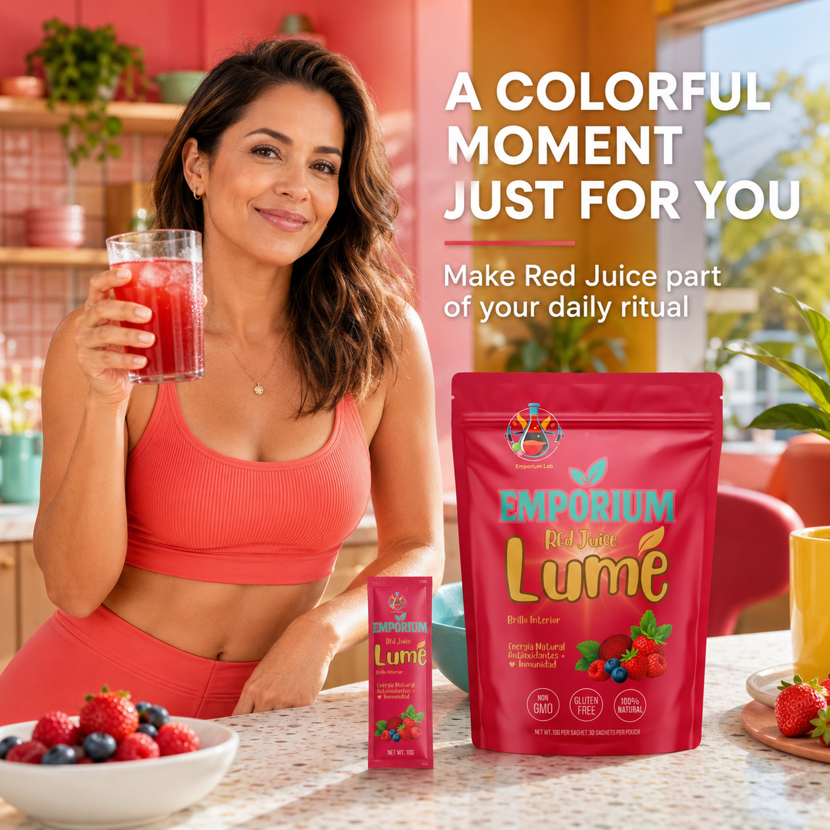 Red Juice LUME | Brillo Interior