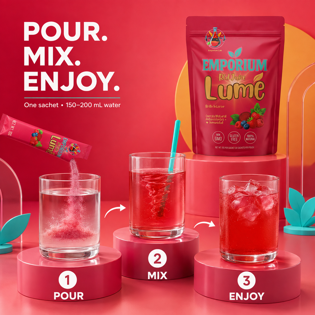 Red Juice LUME | Brillo Interior