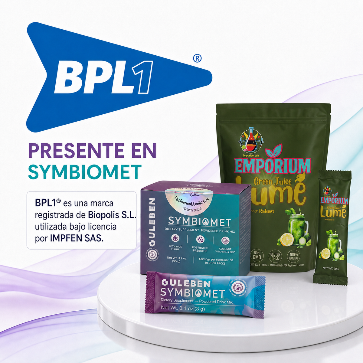Kit Wellness: Green Juice + SYMBIOMET BPL1® HT